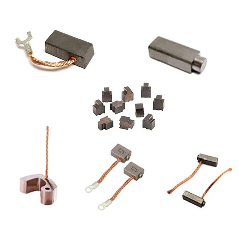 Piccola spazzola di carbone del motore