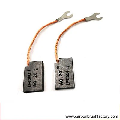 AG20LFC554 Spazzola di carbone in grafite argentata AG20EG5U per generatore eolico